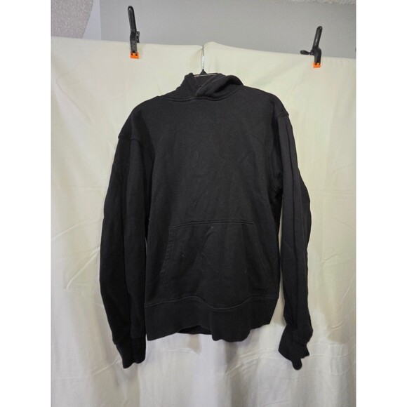 Old Navy Other - Old Navy Men's Black Pullover Hoodie Medium Cotton Blend Sweatshirt